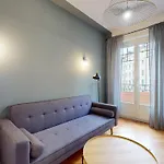Beautiful Modern With Balcony In Apartment *